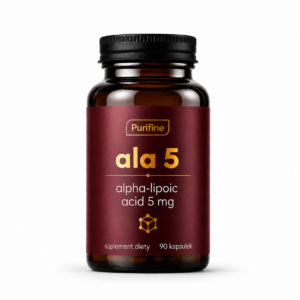 Kwas alfa-liponowy ALA 5 mg (90 kaps)