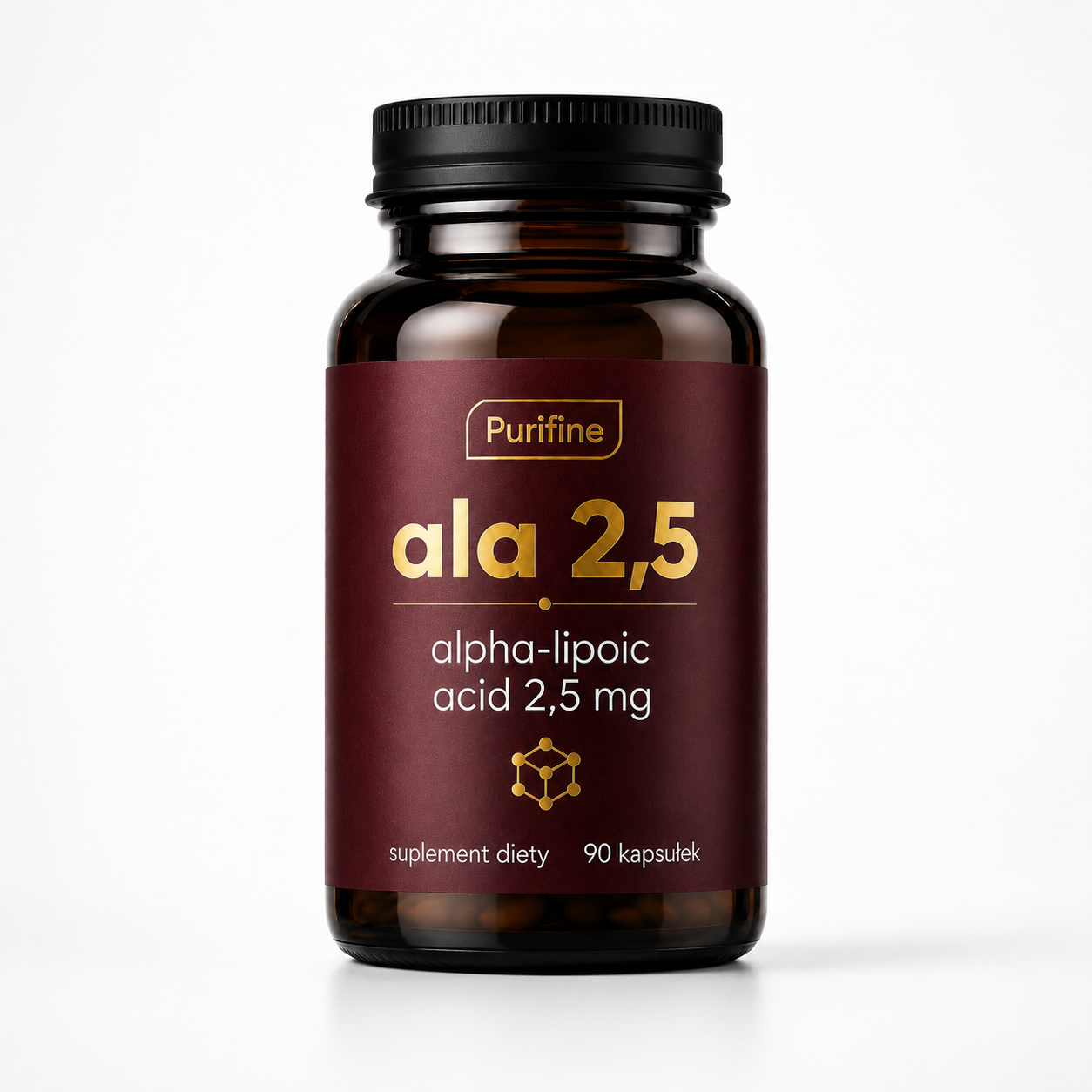 Kwas alfa-liponowy ALA 2,5 mg (90 kaps)